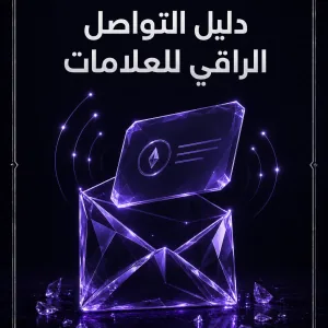 غلاف دليل التواصل الراقي للعلامات